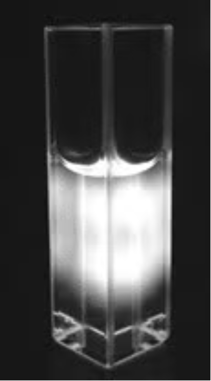 Pure white light emitting nanomaterial: Nanolite