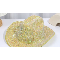 Disco cowboy hat
