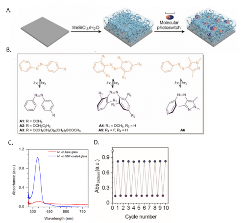 Reversible Operation of Molecular Switches on Solid Surfaces