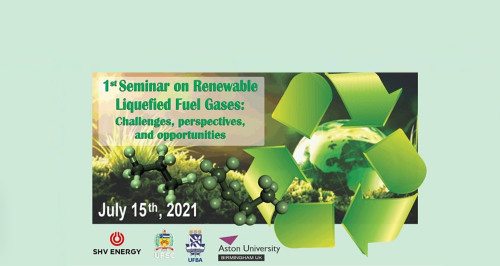 Seminar on Renewable Liquefied Fuel Gases by UFSC, UFBA, Aston University, SHV Energy