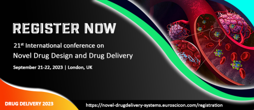 21st International conference on Novel Drug Design and Drug Delivery