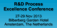 R&D Process Excellence Conference, Amsterdam (The Netherlands)