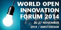 World Open Innovation Forum 2014, Amsterdam (The Netherlands)